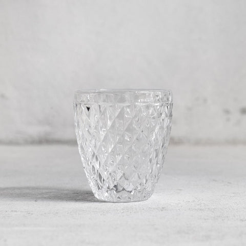 Vaso-Glas-Verre-Glas-Kopo-Kristall handgefertigt